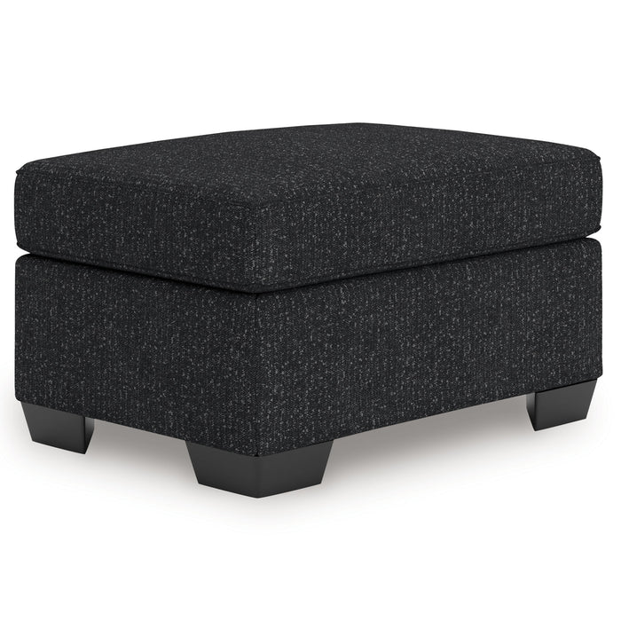 Jasmine Peaks - Ottoman - Coal