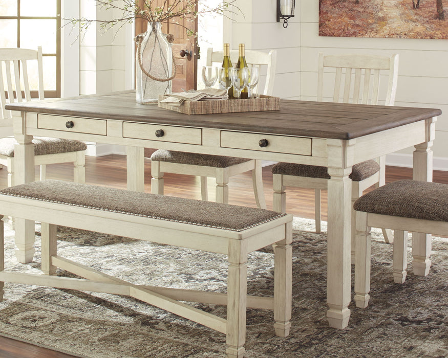 Bolanburg - Rectangular Dining Room Table - Beige