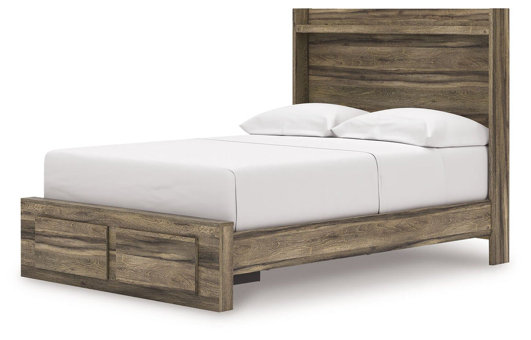 Elbrim - Panel Storage Bed