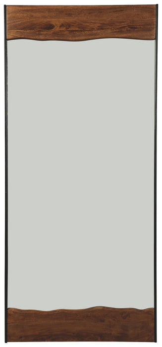 Panchali - Brown / Black - Floor Mirror