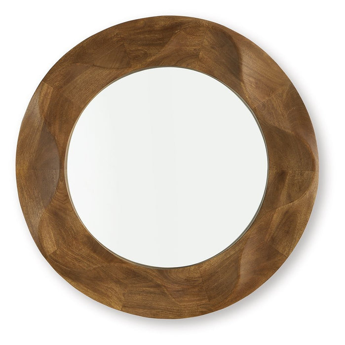 Aajon - Brown - Accent Mirror