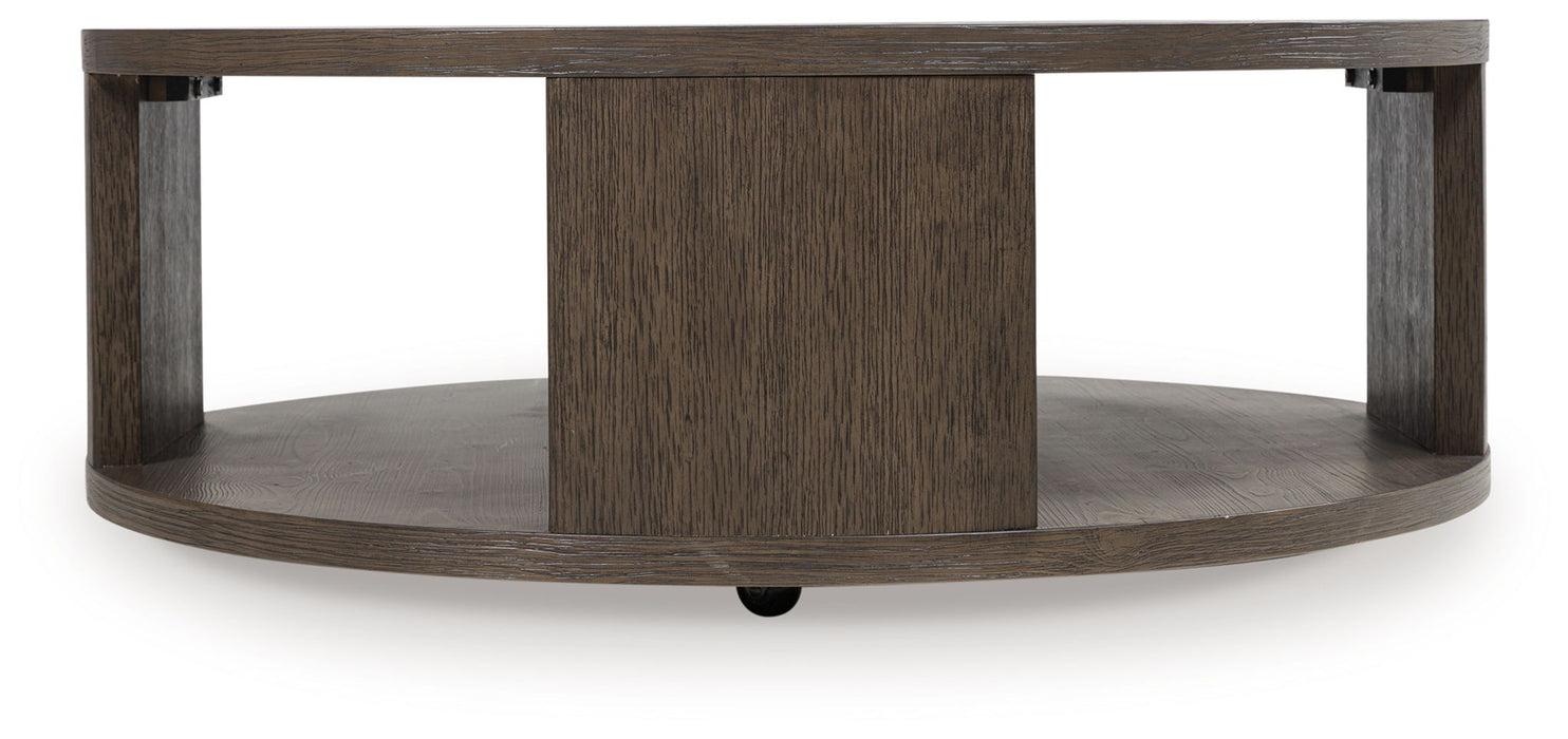 Neo - Rich Brown - Round Cocktail Table