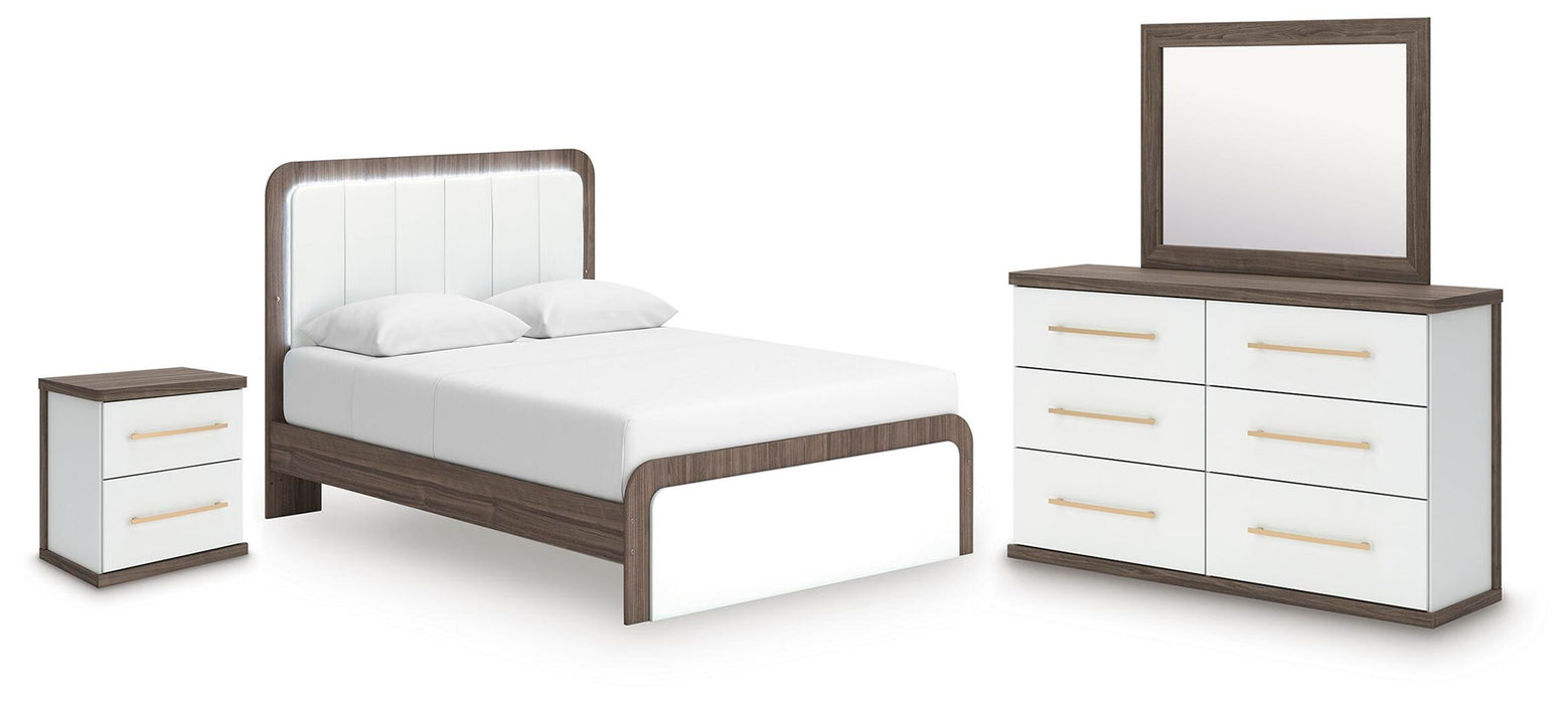 Kendanport - Upholstered Bedroom Set