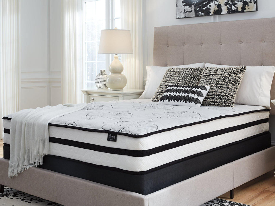 Chime 10 Inch Hybrid 2-Piece Mattress Set with Better Than A Boxspring