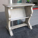 Liberty Abbey Road Library Chair Side Table in Porcelain White image