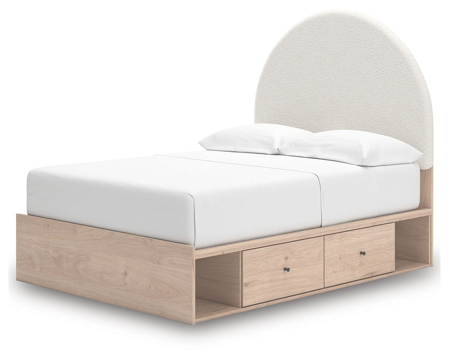 Arloster - Upholstered Panel Bed