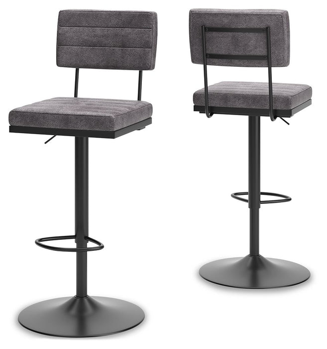 Strumford - Tall Swivel Barstool (Set of 2)