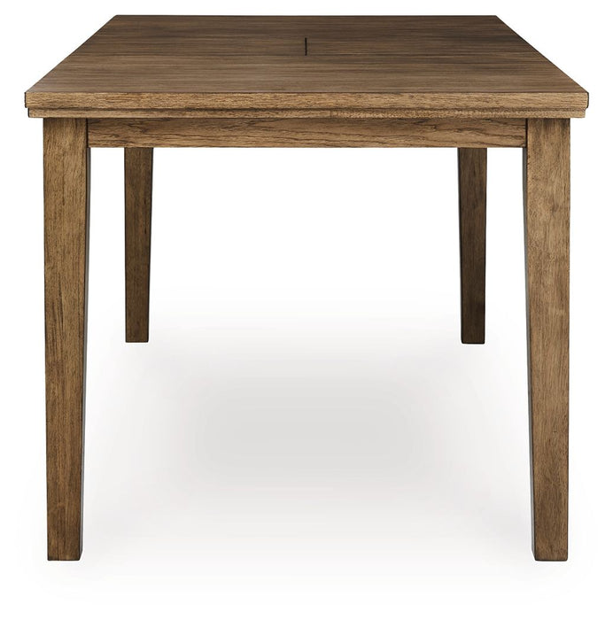 Urbinforte - Counter Height Dining Extension Table - Light Brown